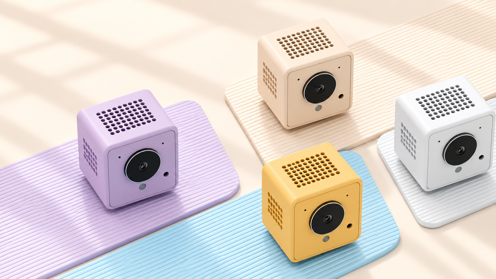 XAtom camera cores in four colors