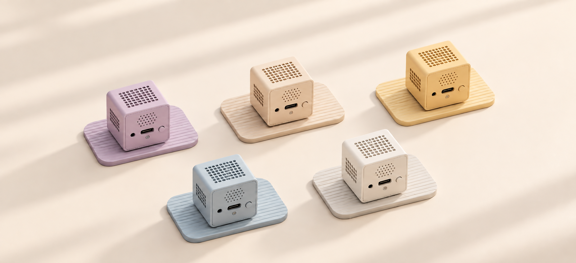 XAtom AI cores in five colors